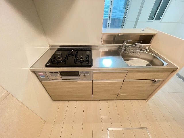 キッチン　カウンターキッチンから見えます