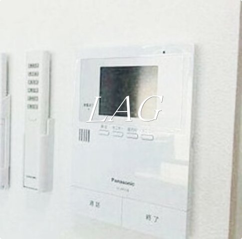 セキュリティ　モニター付きインターホンです。