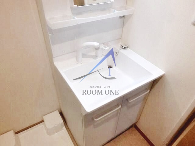 洗面設備　洗面台です。