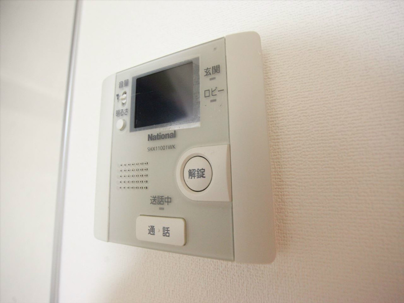 セキュリティ　ＴＶモニター付インタホン完備