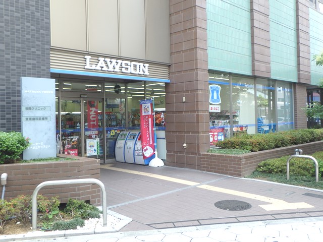 コンビニ　ローソン松屋町駅前店（コンビニ）まで406m