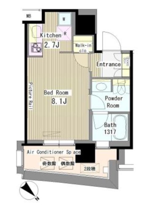 MY TOWER RESIDENCEの間取り写真