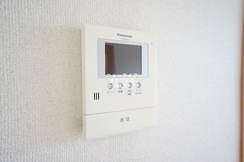 セキュリティ　TVモニター付インターホンでセキュリティ面にも配慮☆
