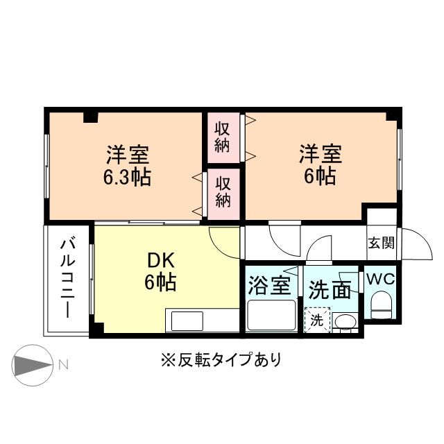 メゾンK& IVの間取り写真