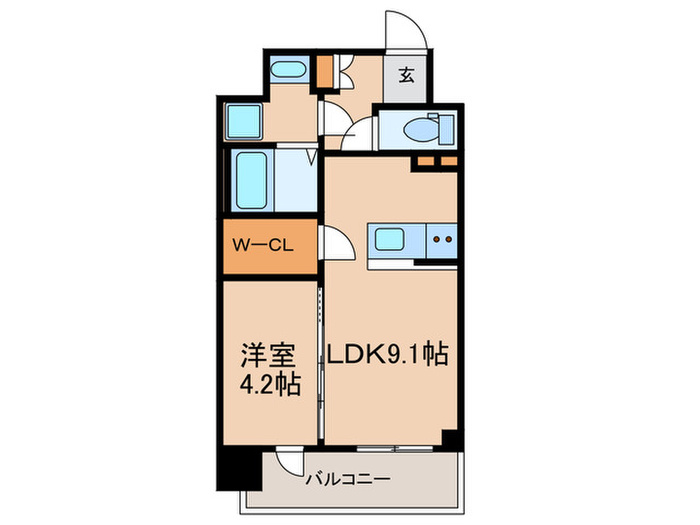 SDグランツ神戸Peninsulaの間取り写真