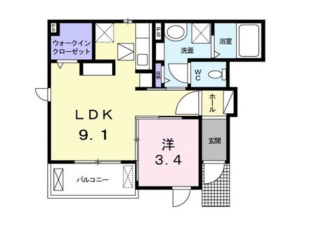 アルカンシエル・エムの間取り写真