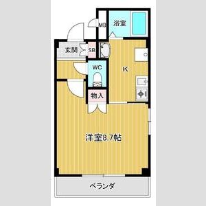 ラルジュ柳森の間取り写真