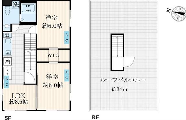 グローバルレジデンスの間取り写真