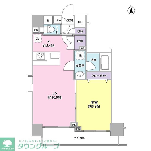 モンレーヴ錦糸町の間取り写真