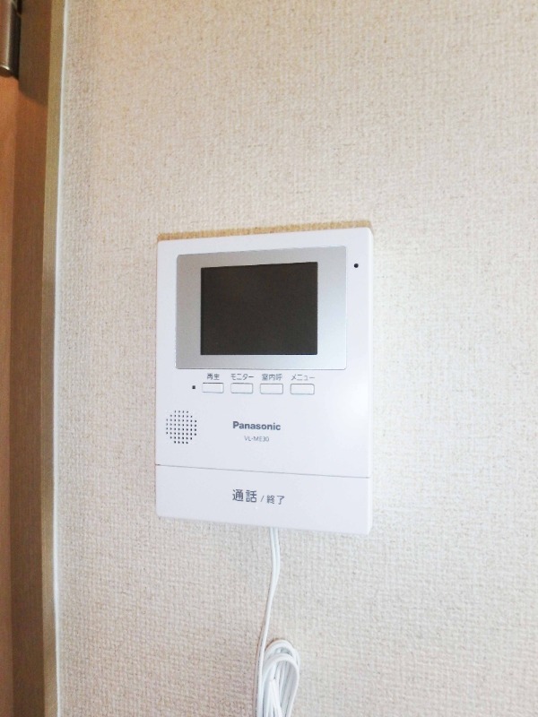 セキュリティ　モニターホン付きで来客時も安心です♪