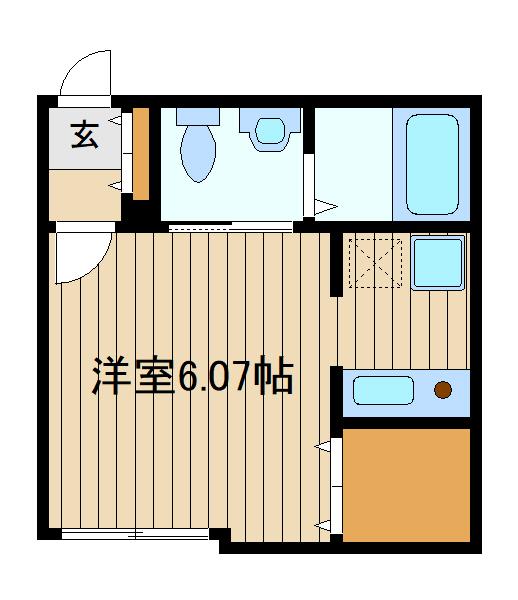 西武池袋線 石神井公園駅 徒歩5分 4階建 築20年の間取り写真