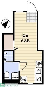 東急目黒線 武蔵小山駅 徒歩10分 2階建 築8年の間取り写真