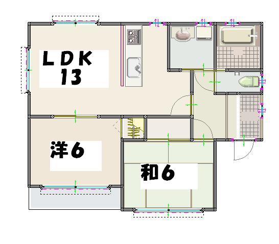 【KS貸家3棟の間取り】