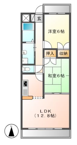 センチュリーパーク正保１番館の間取り