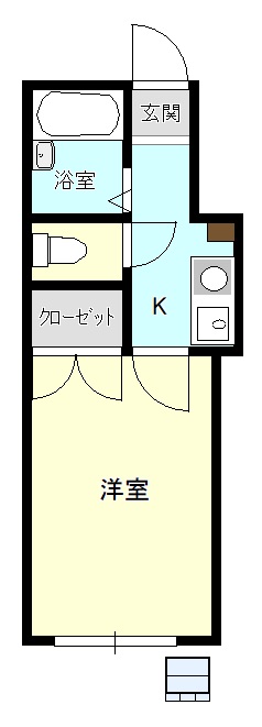 エクセレント安田B館の間取り