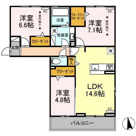 【KOKUAの間取り】