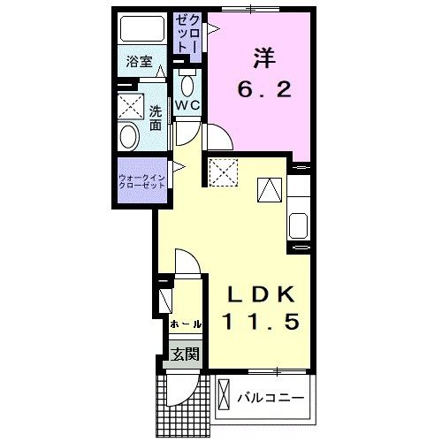 シャルマンIIの間取り