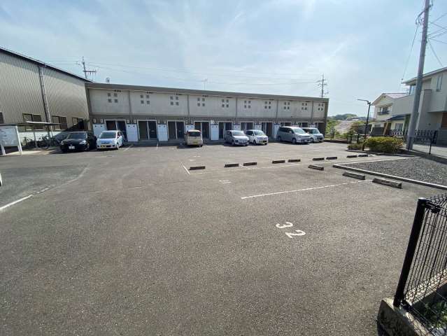 駐車場　眺望