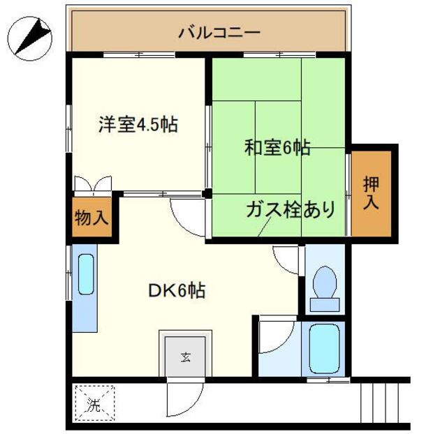 ホープハイツの間取り