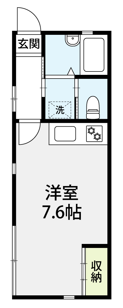 石井荘の間取り