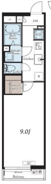 （仮称）ヴィラ南大沢の間取り