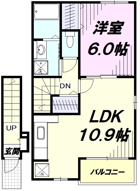 イーストウッズの間取り