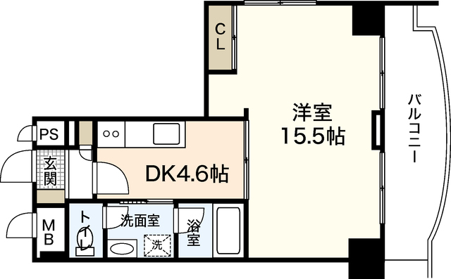 サンビレッジ段原の間取り