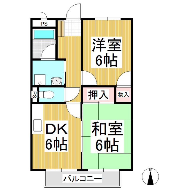 サンシティあさまの間取り