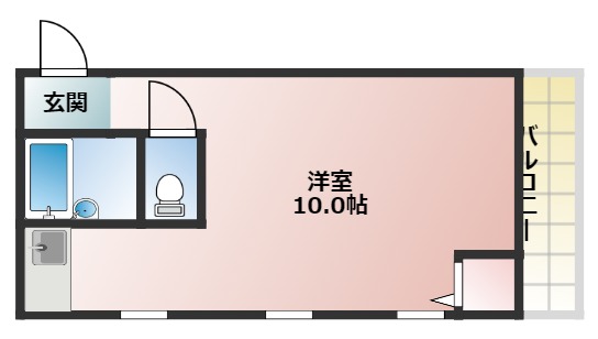 サニーキューブＮの間取り