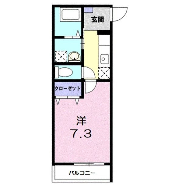 サウスセントラル衣川の間取り