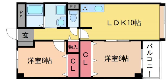 リヴィエールタカラの間取り