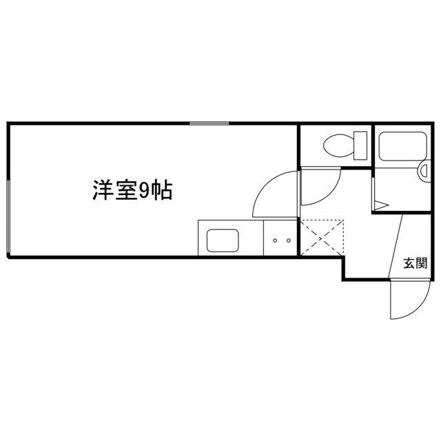 スワン南１５条ハイツの間取り