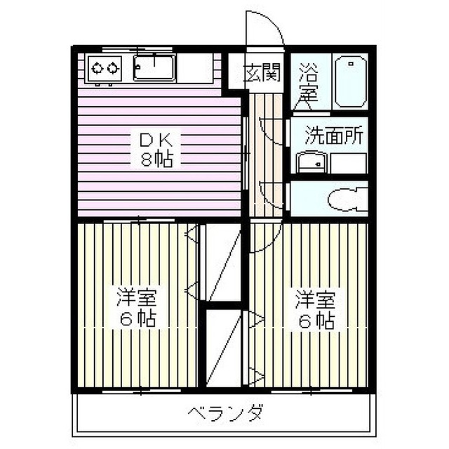 アレルト・Ｋの間取り