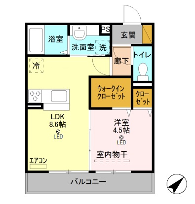 F.エテルネルの間取り