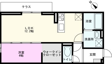 メゾンイロンデールの間取り