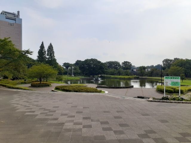 【前橋市石倉町のアパートの公園】