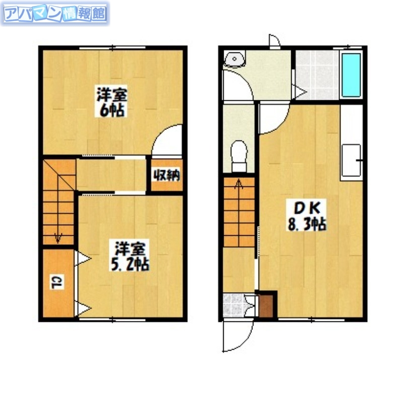 アベニュー大通の間取り