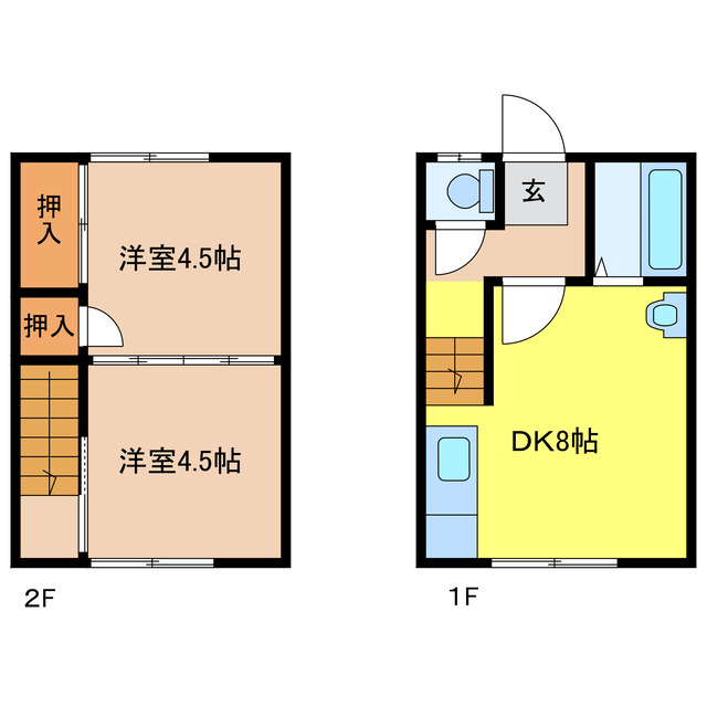 寿荘の間取り