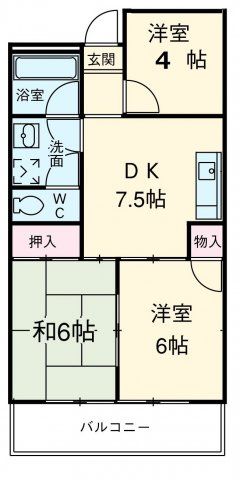 中根ヒルズの間取り