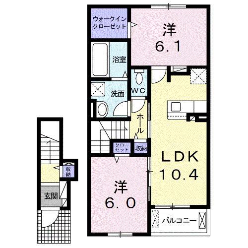 ガーベラコートの間取り