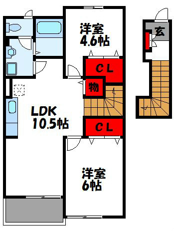 ホルティパークBの間取り