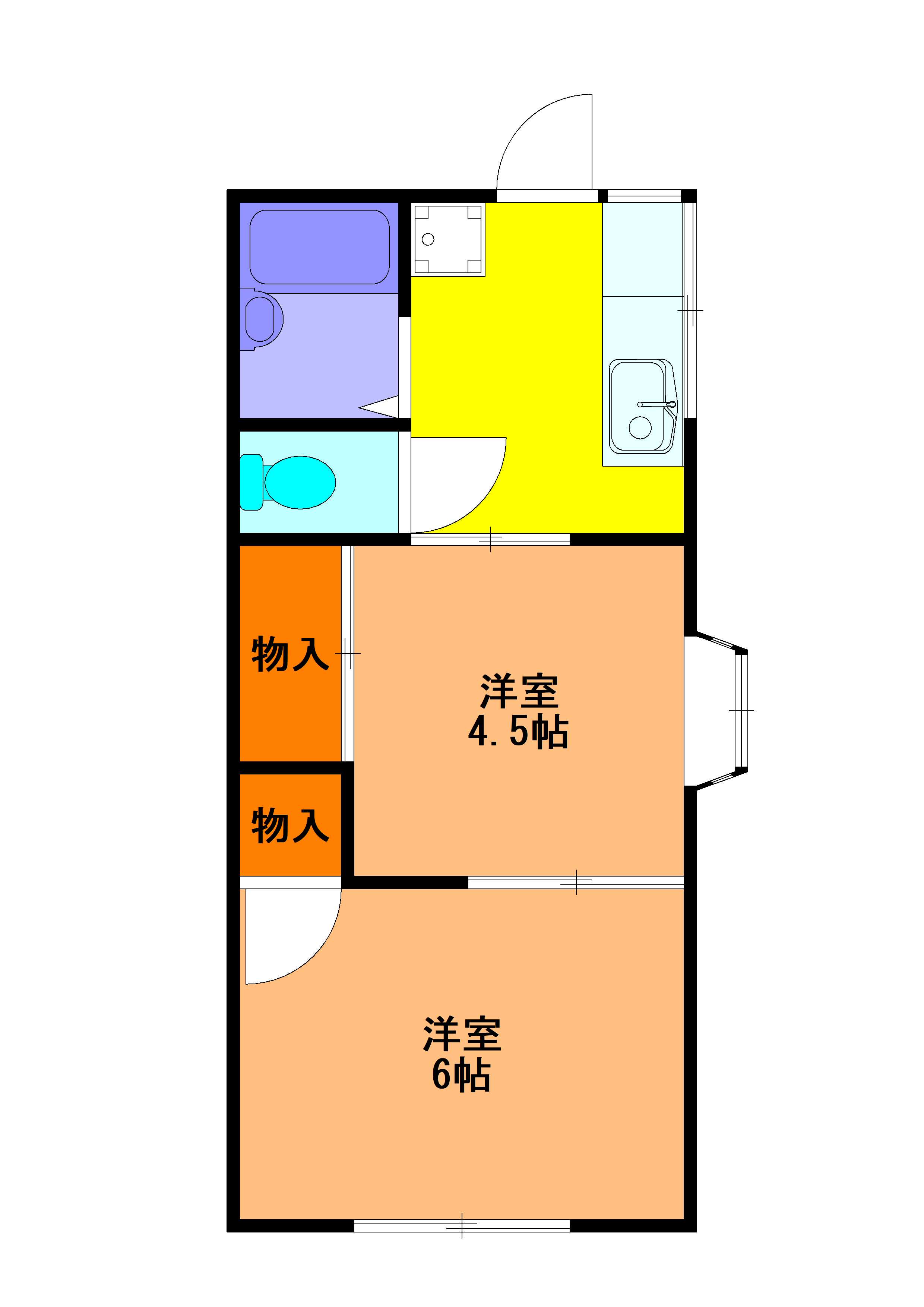 ライムハウスの間取り