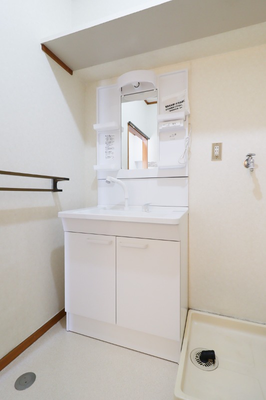 洗面設備　図面と現状に相違がある場合には現状を優先