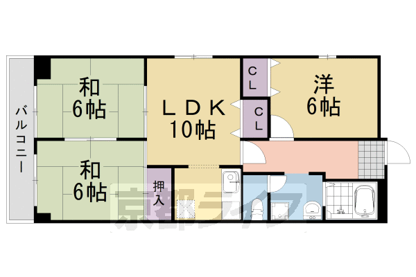 第２コーポ藤岡の間取り