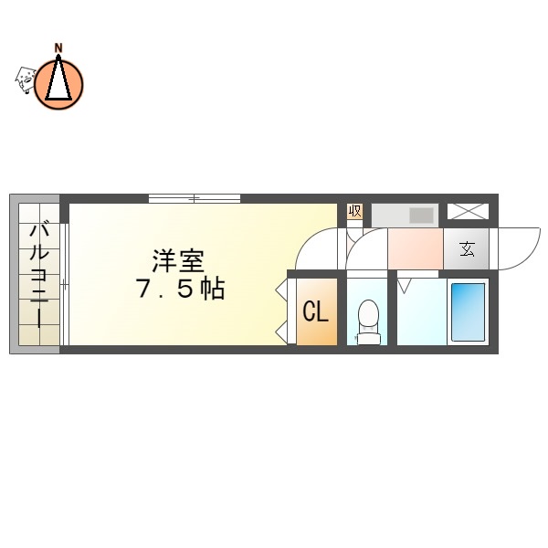 シーズンテラス山城の間取り