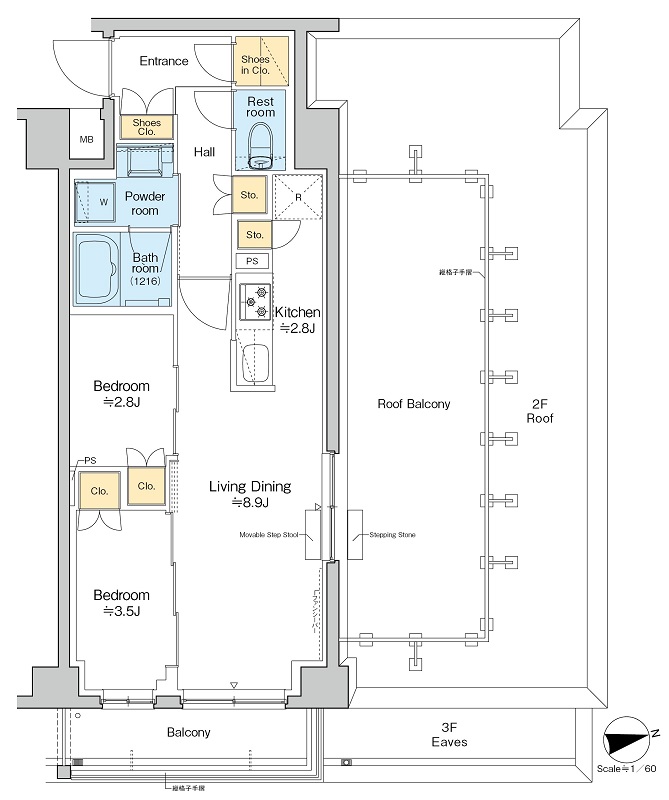 RESIDENCE KOENJIの間取り