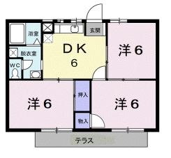 ニューシティ秋Ａの間取り