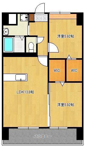 ＴＨＥ　ＳＱＵＡＲＥ　Ｇｌｏｒｙ　Ｒｅｓｉｄｅｎｃｅの間取り