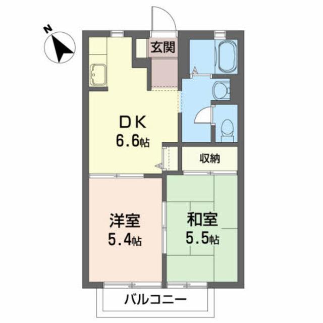 カーサ文瑛の間取り