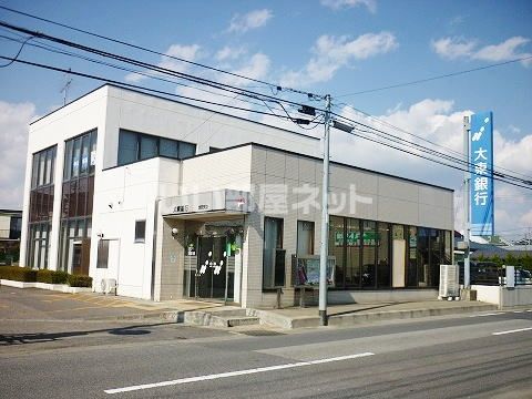 【郡山市富田町のアパートの銀行】